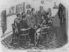 Historic San Francisco Mint operations adjusting room engraving