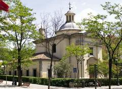 Ermita de San Antonio de La Florida chapel with Goya frescoes in Madrid