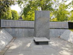 Memorial dedicated to the victims of the Algerian War at Père Lachaise Cemetery in Paris