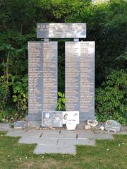 Memorial for the victims of the DC 10 attack in Niger at Père Lachaise Cemetery