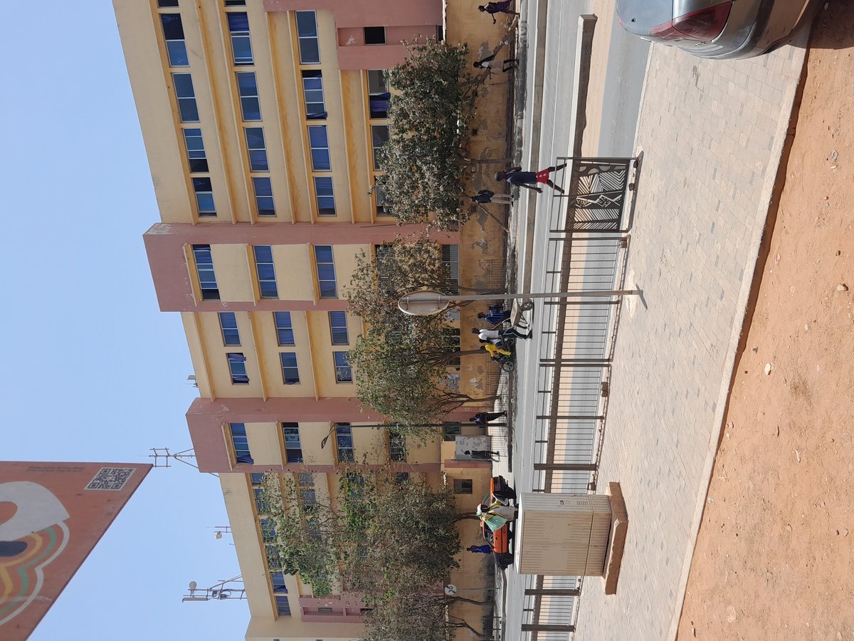Collège Cardinal Hyacinthe Thiandoum school building in Grand Yoff, Dakar