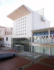 Modern architecture of Museo Artium in Vitoria-Gasteiz, Spain