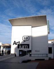 Museo Artium modern glass building exterior in Vitoria-Gasteiz