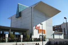 Exterior view of Museo Artium in Vitoria-Gasteiz