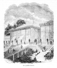 Grandes serres du jardin des plantes de Paris 1851
