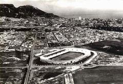 Old picture of Stade Ahmed Zabana stadium exterior