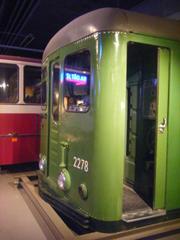 Tram at Spårvägsmuseet in Stockholm