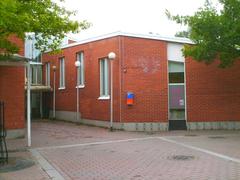 Exterior view of Malminkartano library in Malminkartano multipurpose building