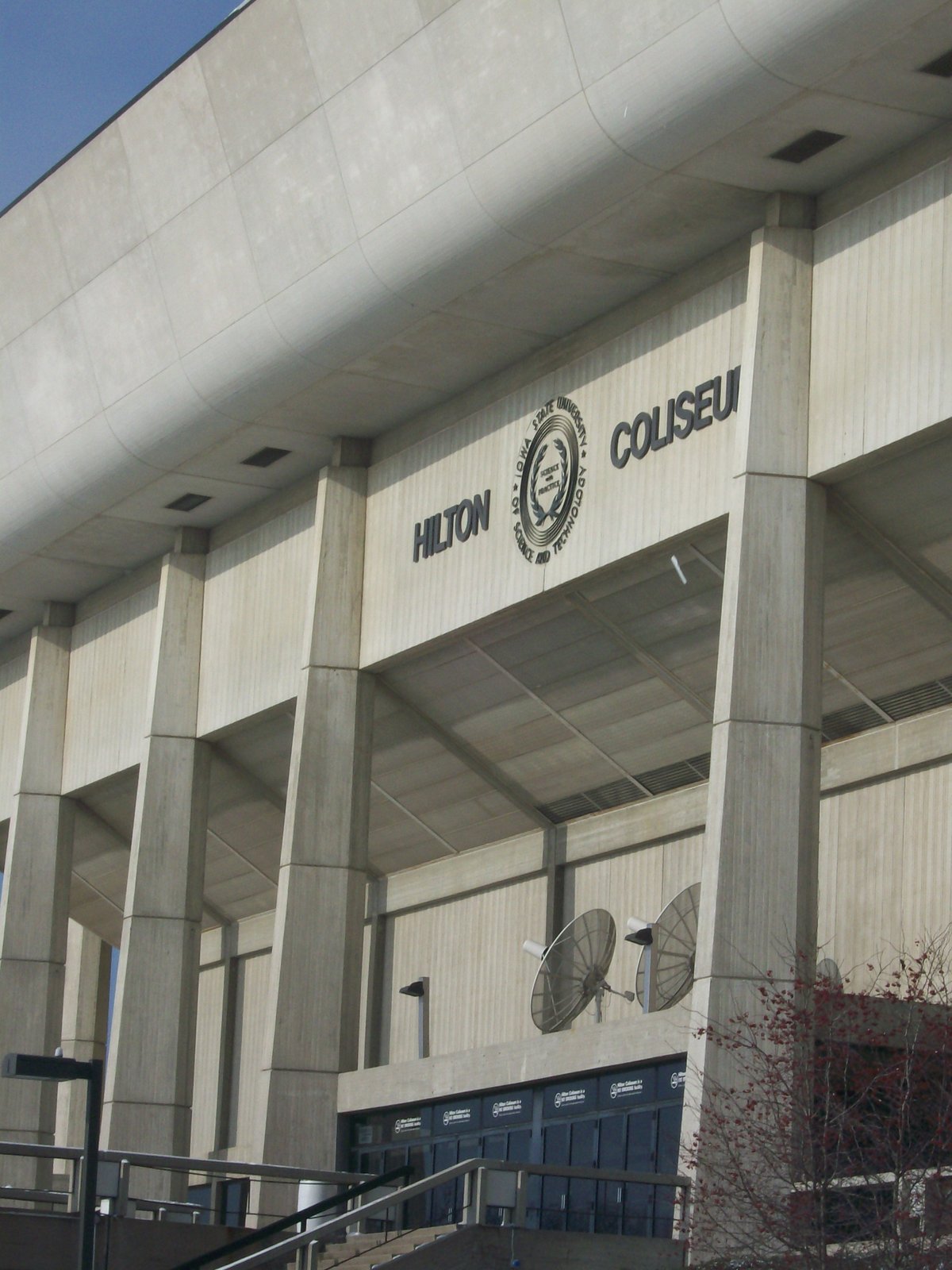 Hilton Coliseum sports arena at Iowa State University