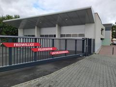 Firefighters from FFW Unterliederbach in action