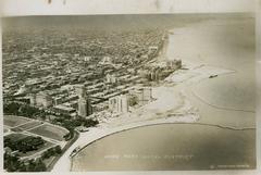 Aerial view of Chicago Hyde Park Hotel District in 1927