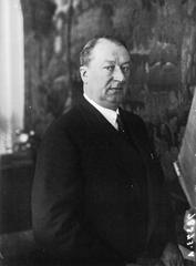 Portrait of Ettore Bugatti in 1932