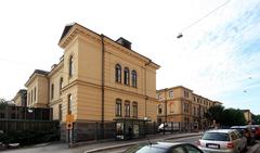 Surgical Hospital building in Helsinki with detailed architectural design