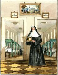 Nuns of the Hôtel-Dieu de Montréal, historical photograph from 1853
