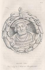 Henri VIII bas-relief at Hôtel du Bourgtheroulde