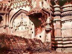 Historic wall of Gyanvapi Mosque in the 1890s