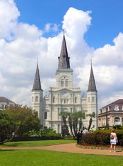 Cathedral Basilica of Saint Louis King of France at Jackson Square French Quarter New Orleans