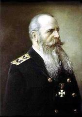 Portrait of Stepan Osipovich Makarov, Russian Admiral
