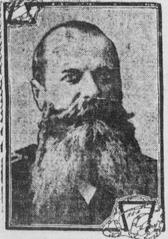 Portrait of Stepan Makarov in naval uniform, commander of the Imperial Russian Navy's Eastern Fleet in 1904