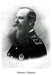 Portrait of Stepan Osipovich Makarov, Russian vice-admiral and oceanographer
