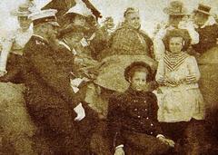 The Makharoff family at Peterhof