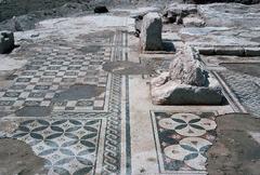 Byzantine archaeological site ruins in Ramtha, Jordan