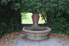 Fountain at Völkerkundemuseum in Frankfurt