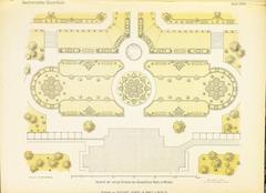 Pages of Gärtnerisches Skizzen-Buch gardening sketch book from 1883