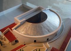 Model of the Roman odeion at Lugdunum Lyon Museum