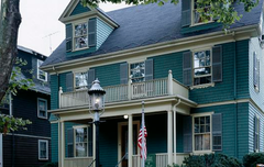 John F. Kennedy childhood home in Brookline Massachusetts