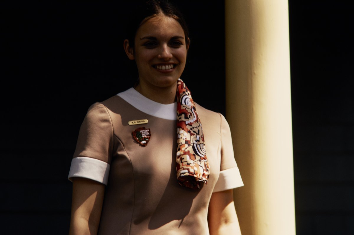 NPS employee N.C. DeMario at John F. Kennedy National Historical Site