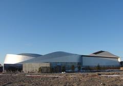 Exterior view of Den Blå Planet, Denmark's National Aquarium in Kastrup