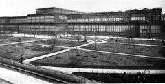 Vintage photograph of the Glaspalast in Munich from northwest perspective before 1932