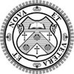 Ormond College logo featuring a stylized red and white circular emblem with the letter O
