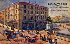 Grand Hotel Ilion Palace in Athens at Stadiou Street and Kolokotroni Square