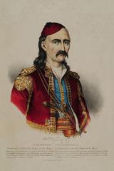 Portrait of Theodoros Kolokotronis, Commander in Chief of the Troops in Morea, 1832
