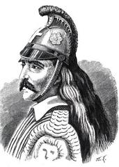 Portrait of Theodoros Kolokotronis Greek Revolution leader 1770 1843