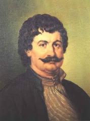 Portrait of Rigas Feraios, Greek writer and revolutionary