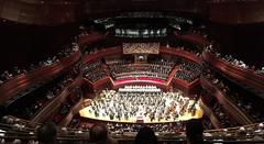 Philadelphia Orchestra rehearsing Mahler's 8th Symphony at Verizon Hall, Philadelphia, conducted by Yannick Nézet-Séguin