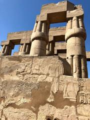 Court of Amenophis III at Luxor Temple in Luxor, Egypt