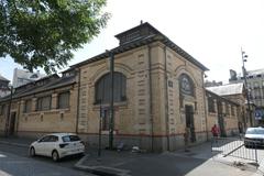 La Criée contemporary art center in Rennes viewed from north-east
