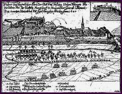 Siege of Hohentübingen Castle by the French army in 1647