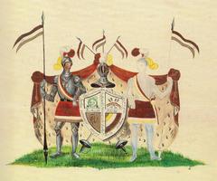 Coat of arms of Marchia II student corps at Friedrich University Halle