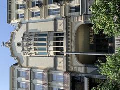Exterior view of Pathé Palace cinema building in Brussels