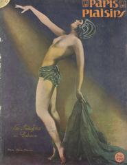 Lila Nikolska on the cover of Paris-Plaisirs magazine, issue 72, June 1928