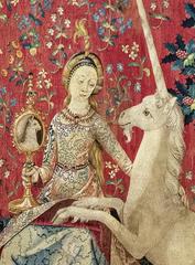 La Dame à la licorne tapestry at Musée de Cluny Paris