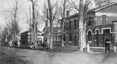 Les abattoirs de Toulouse on Allées Charles de Fitte street in 1937
