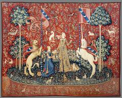 The Taste from The Lady and the Unicorn series at Musée de Cluny in Paris