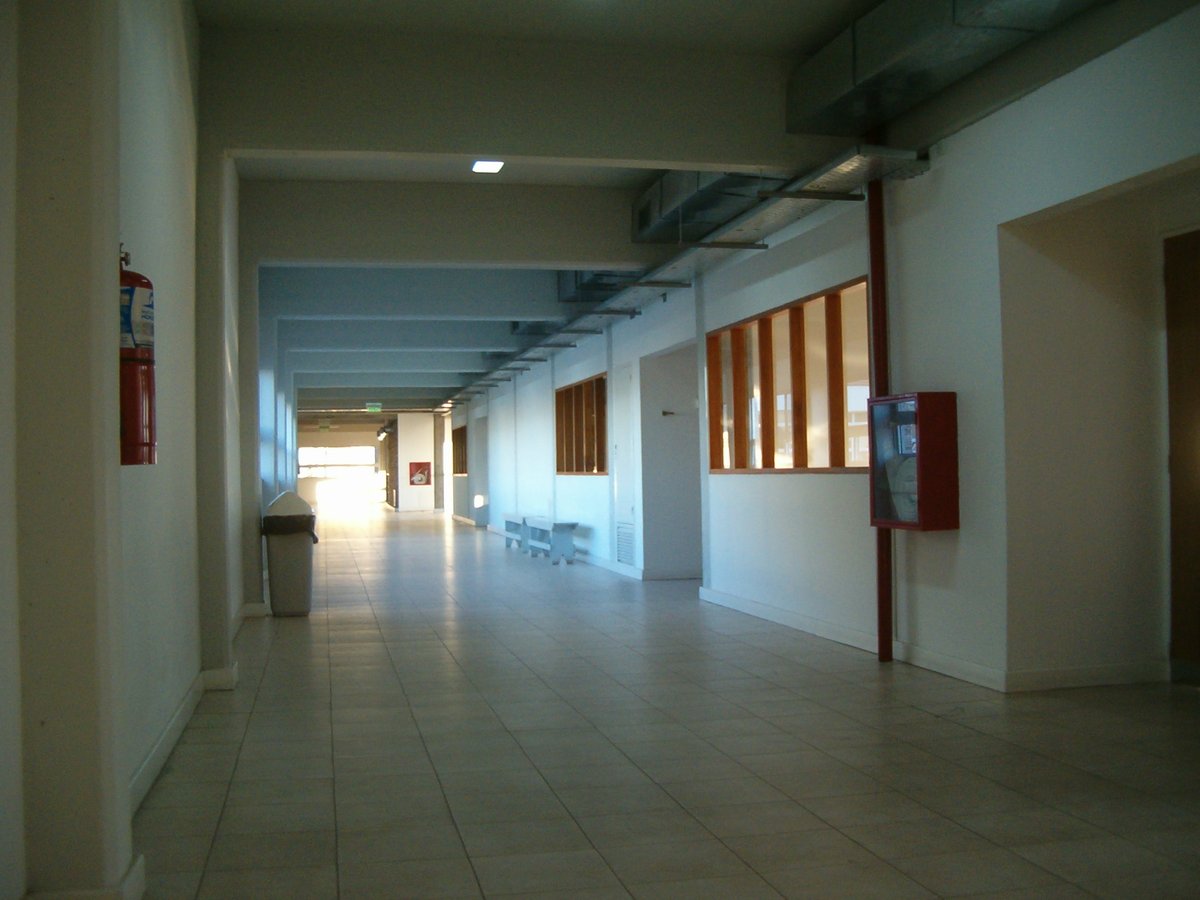 First floor of the new wing at Facultad Regional Haedo, Universidad Tecnológica Nacional, Argentina