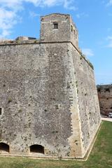 Castle of Otranto in Italy with historic stone walls and ancient architecture